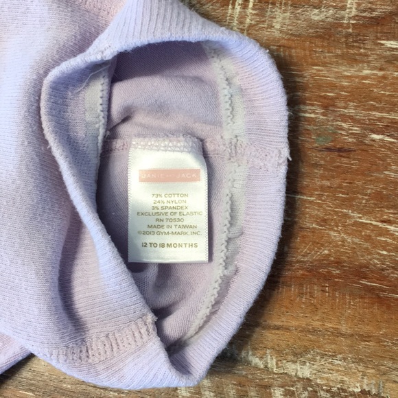 Lavender dress and tights set Janie and Jack 12-18 - Picture 8 of 8